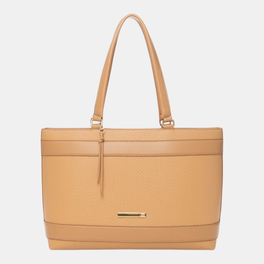 Bolsa Rafitthy Tote Office Chic Bege