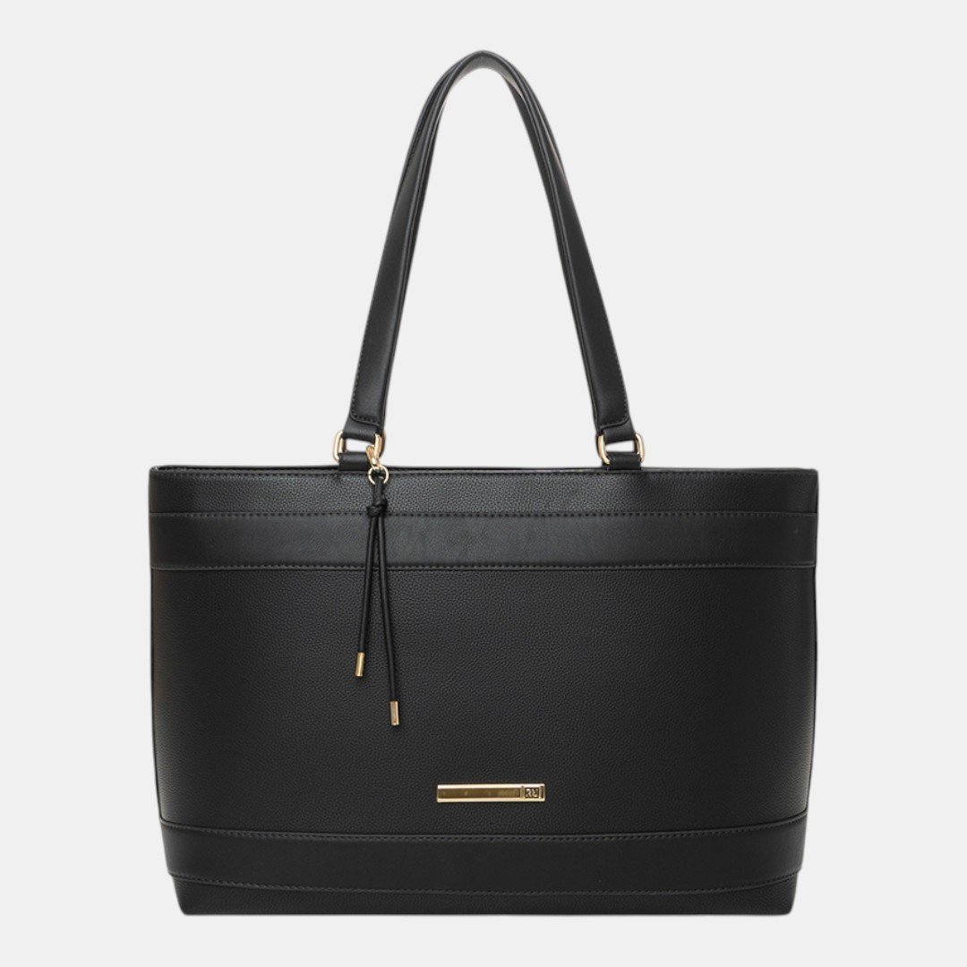 Bolsa Rafitthy Tote Office Chic Preta