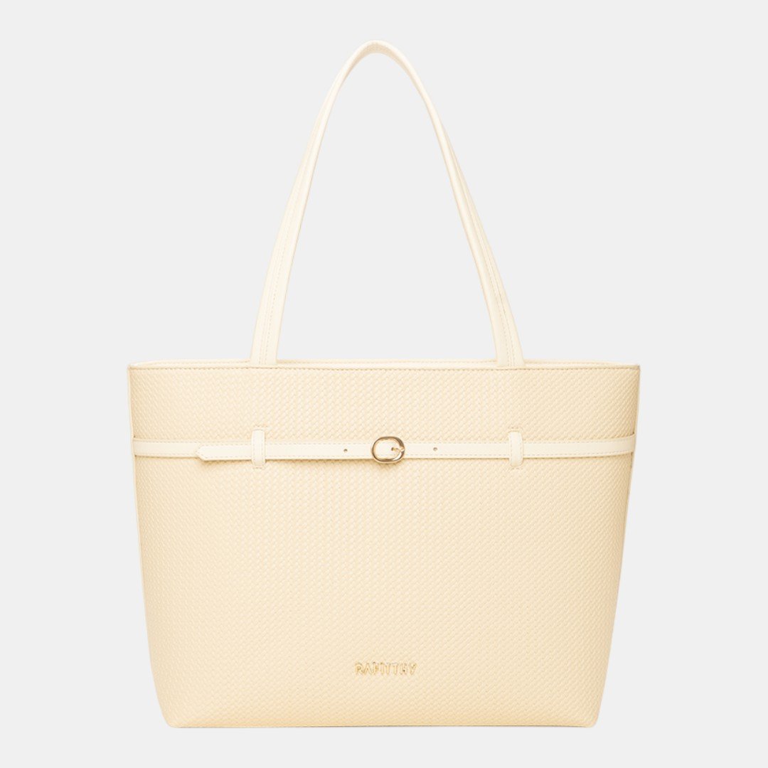 Bolsa Rafitthy Tote Soft Texture Bege