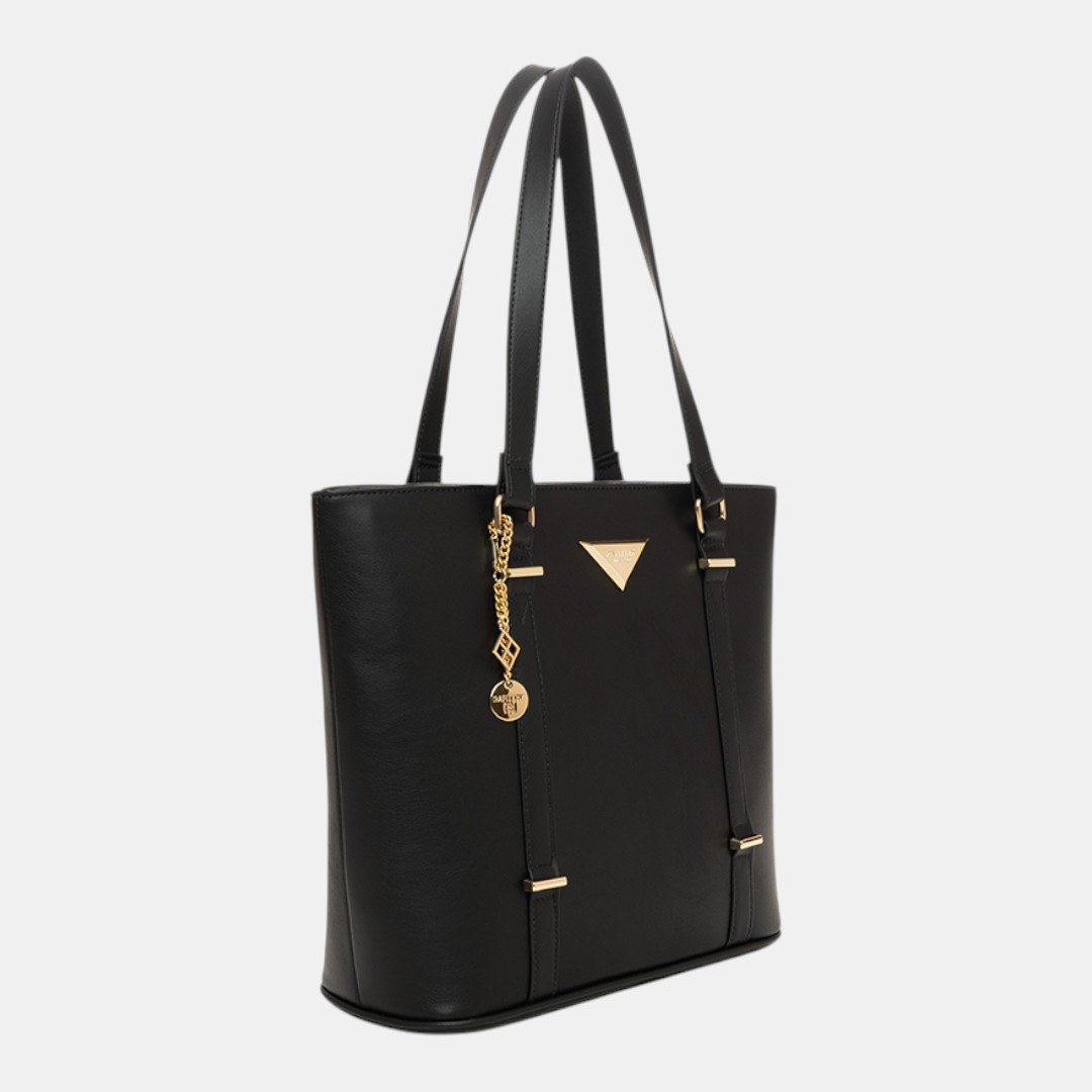 Bolsa Rafitthy Tote Signature Tassel Preta Preto 3