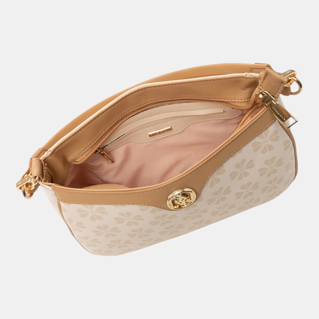 Bolsa Rafitthy Shoulder Urban Signature Off White Branco 5
