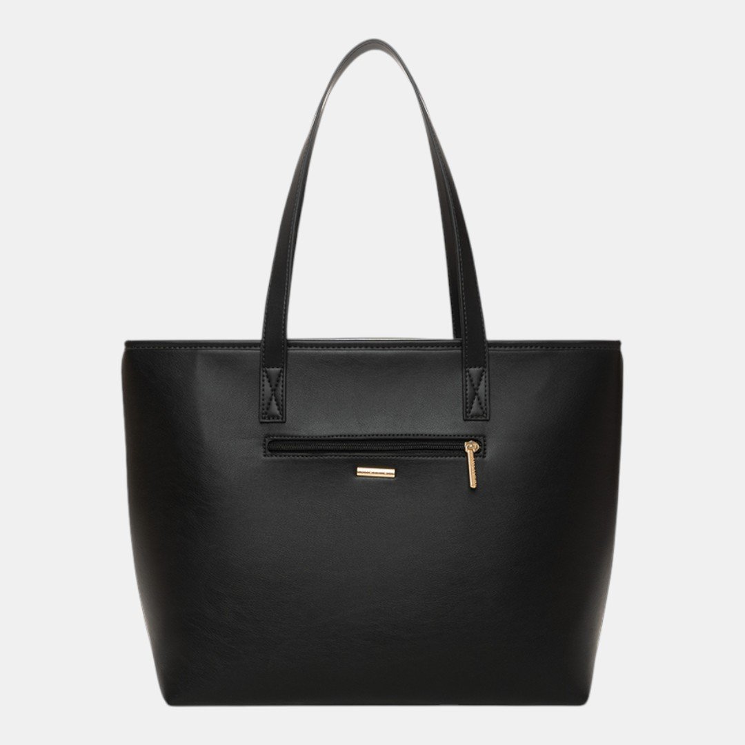 Bolsa Rafitthy Tote Tassel Essential Preta Preto 4
