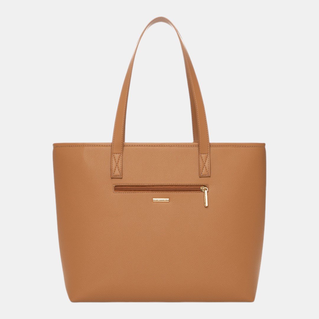 Bolsa Rafitthy Tote Tassel Essential Caramelo Bege 4