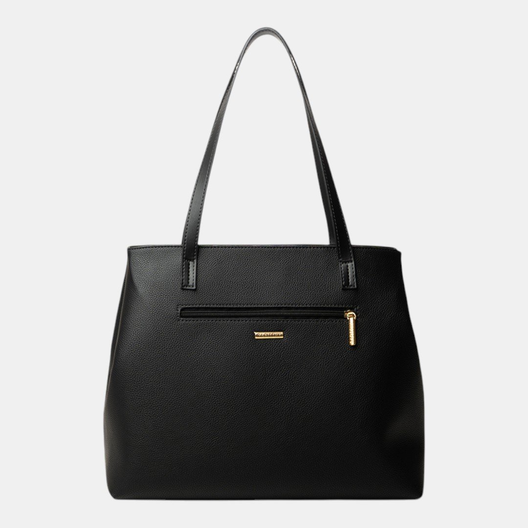 Bolsa Rafitthy Tote Minimal Luxe Preta Preto 3