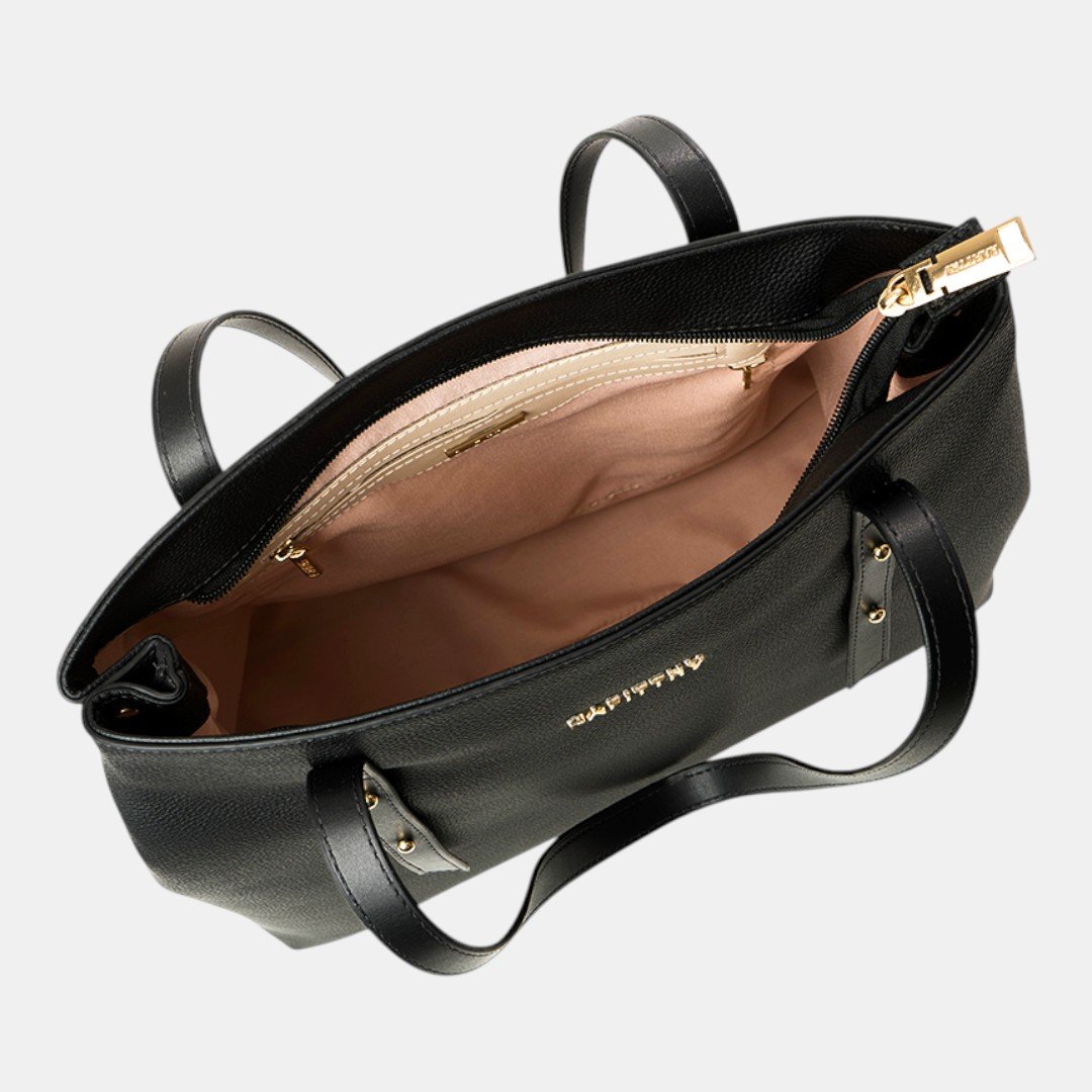 Bolsa Rafitthy Tote Minimal Luxe Preta Preto 4