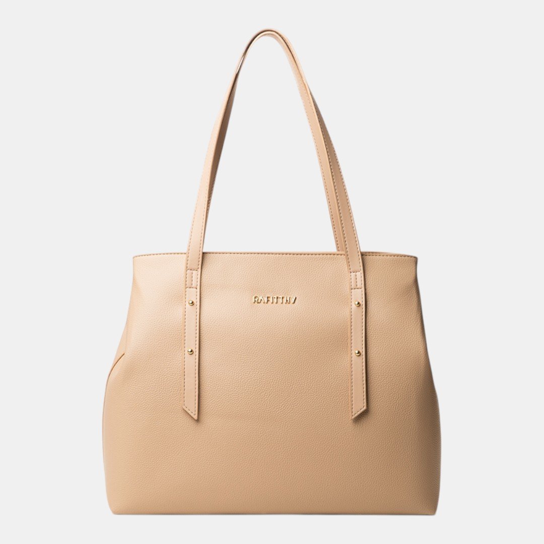 Bolsa Rafitthy Tote Minimal Luxe Nude