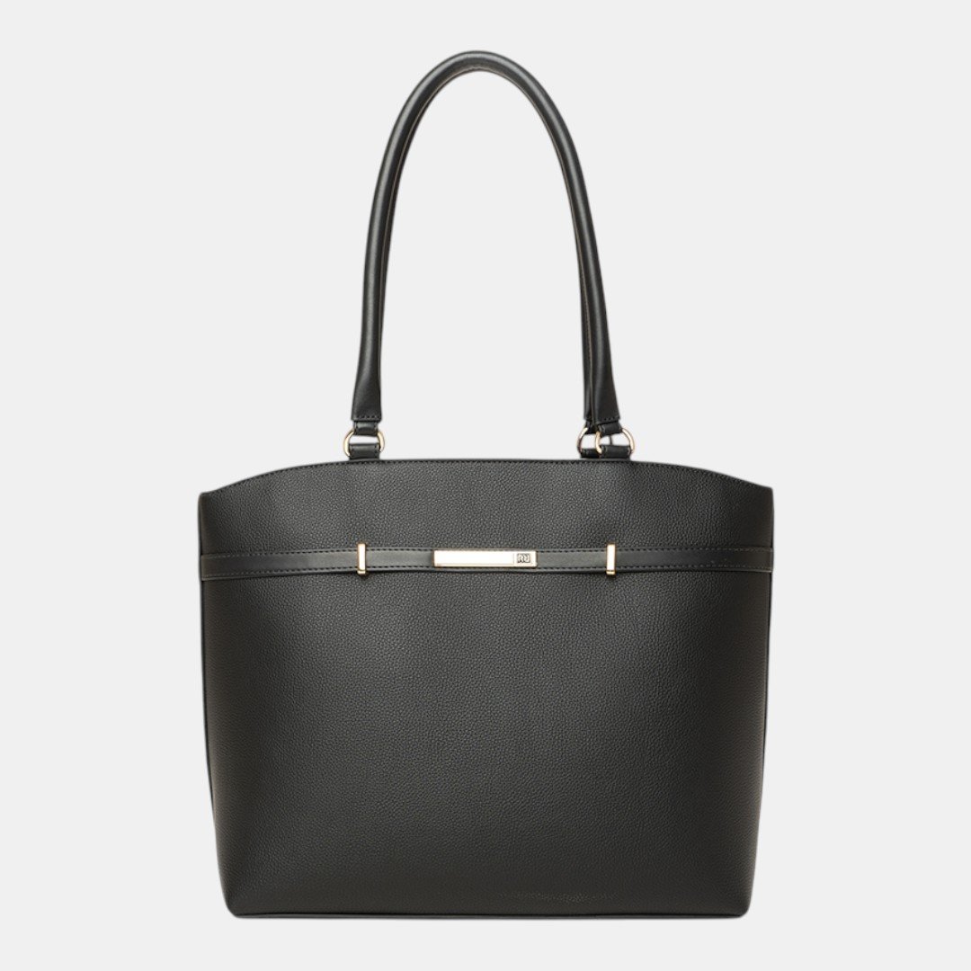 Bolsa Rafitthy Tote Classic Line Preta