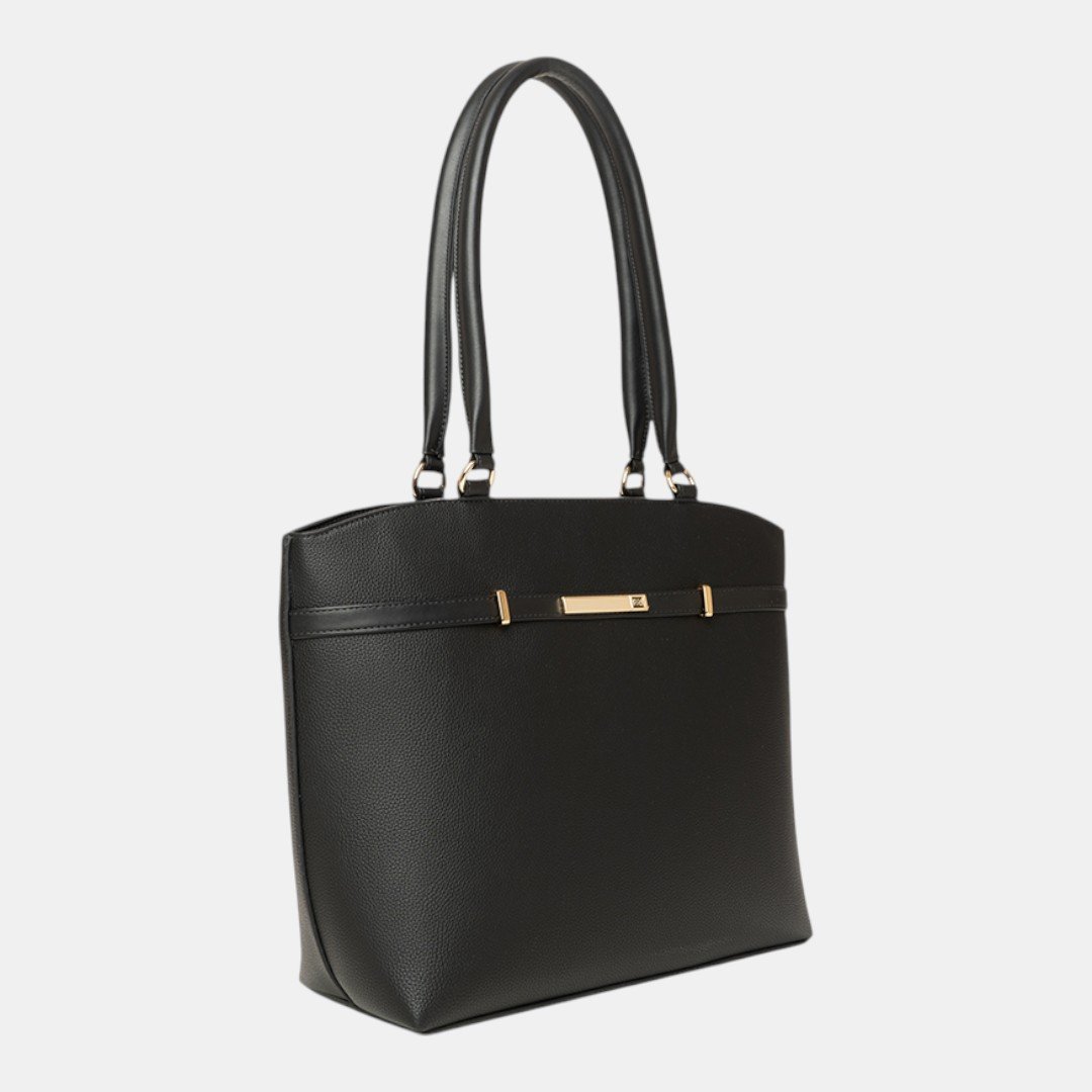 Bolsa Rafitthy Tote Classic Line Preta Preto 3