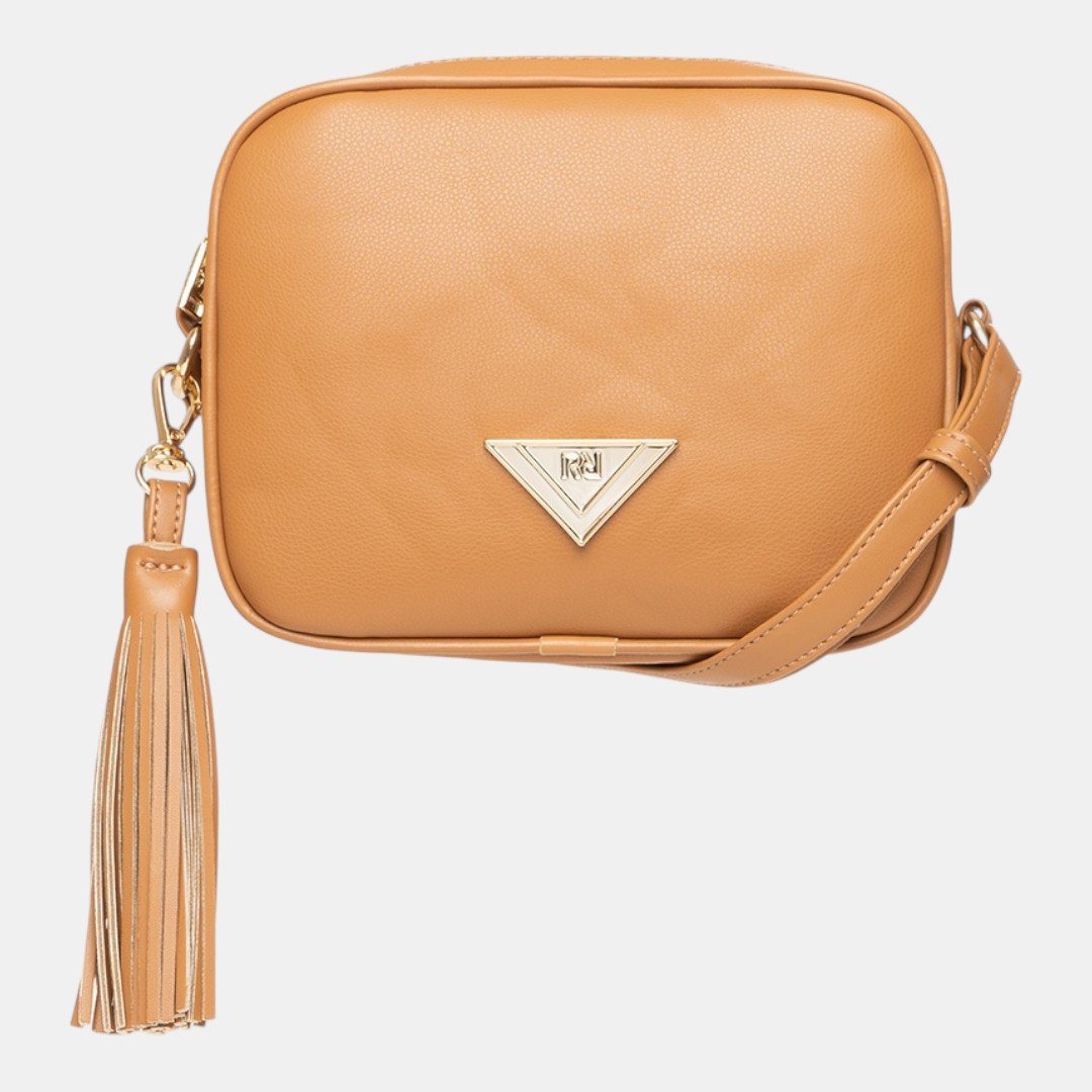 Mini Bolsa Rafitthy Camera Bag Tassel Chic Caramelo
