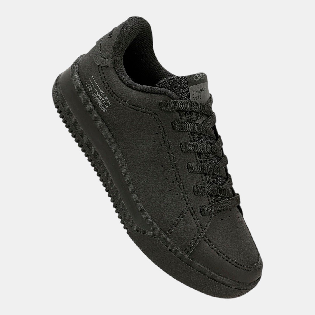 Tênis Olympikus Eros 2 Infantil Preto Preto 2