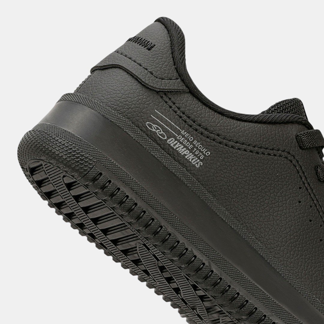 Tênis Olympikus Eros 2 Infantil Preto Preto 8