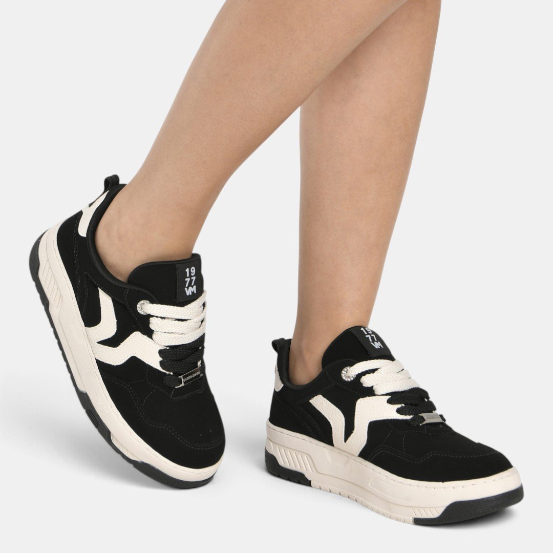 Tênis Via Marte Urban Chunky Feminino Preto Preto 3