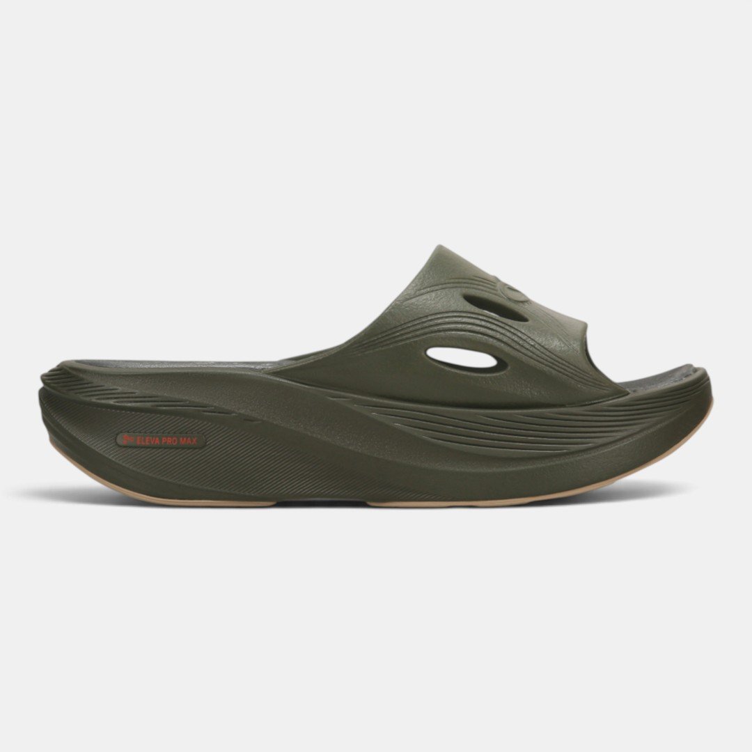 Chinelo Olympikus Pós Corre Verde Militar