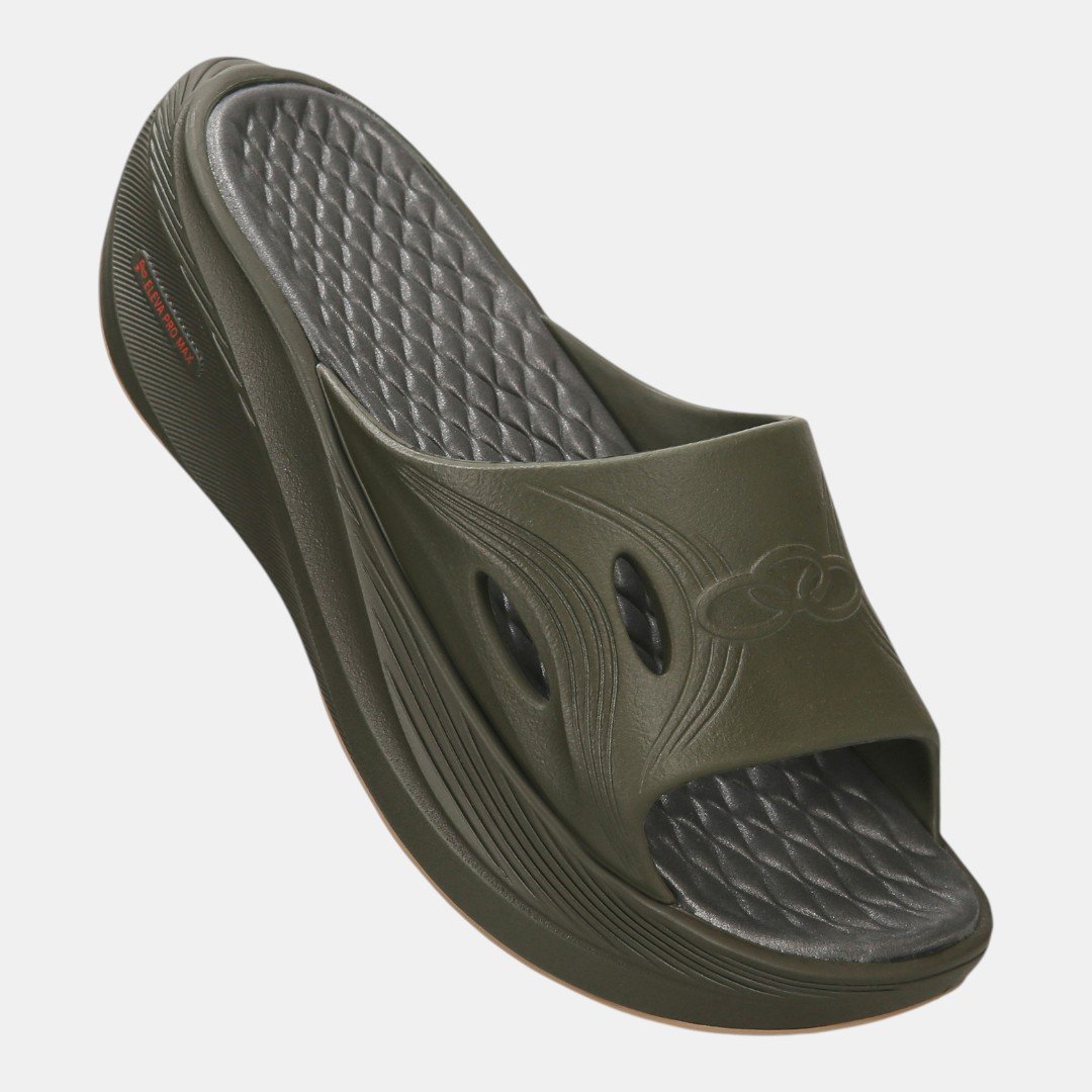 Chinelo Olympikus Pós Corre Verde Militar Verde 2