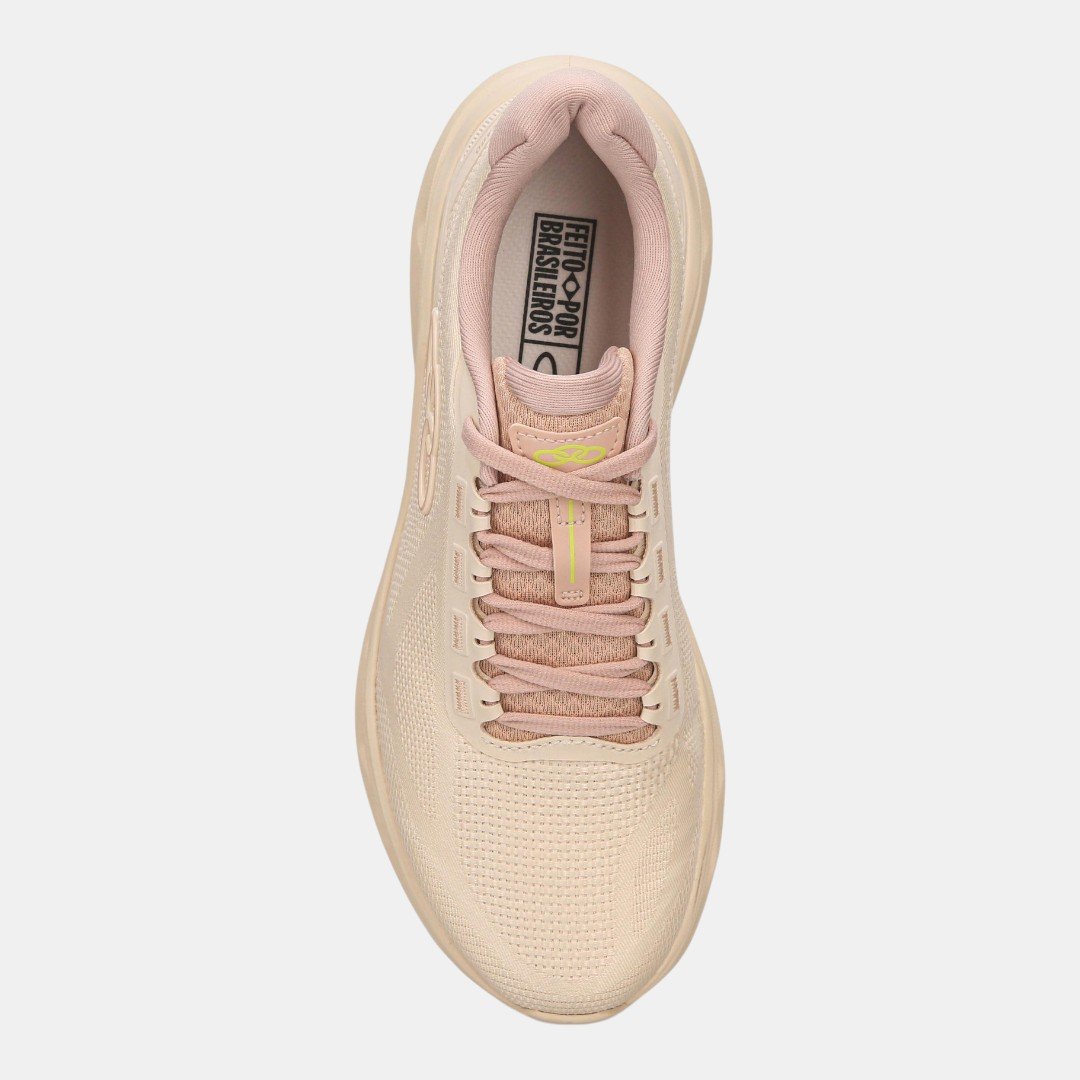 Tênis Olympikus Elevado Feminino Bege Branco 4