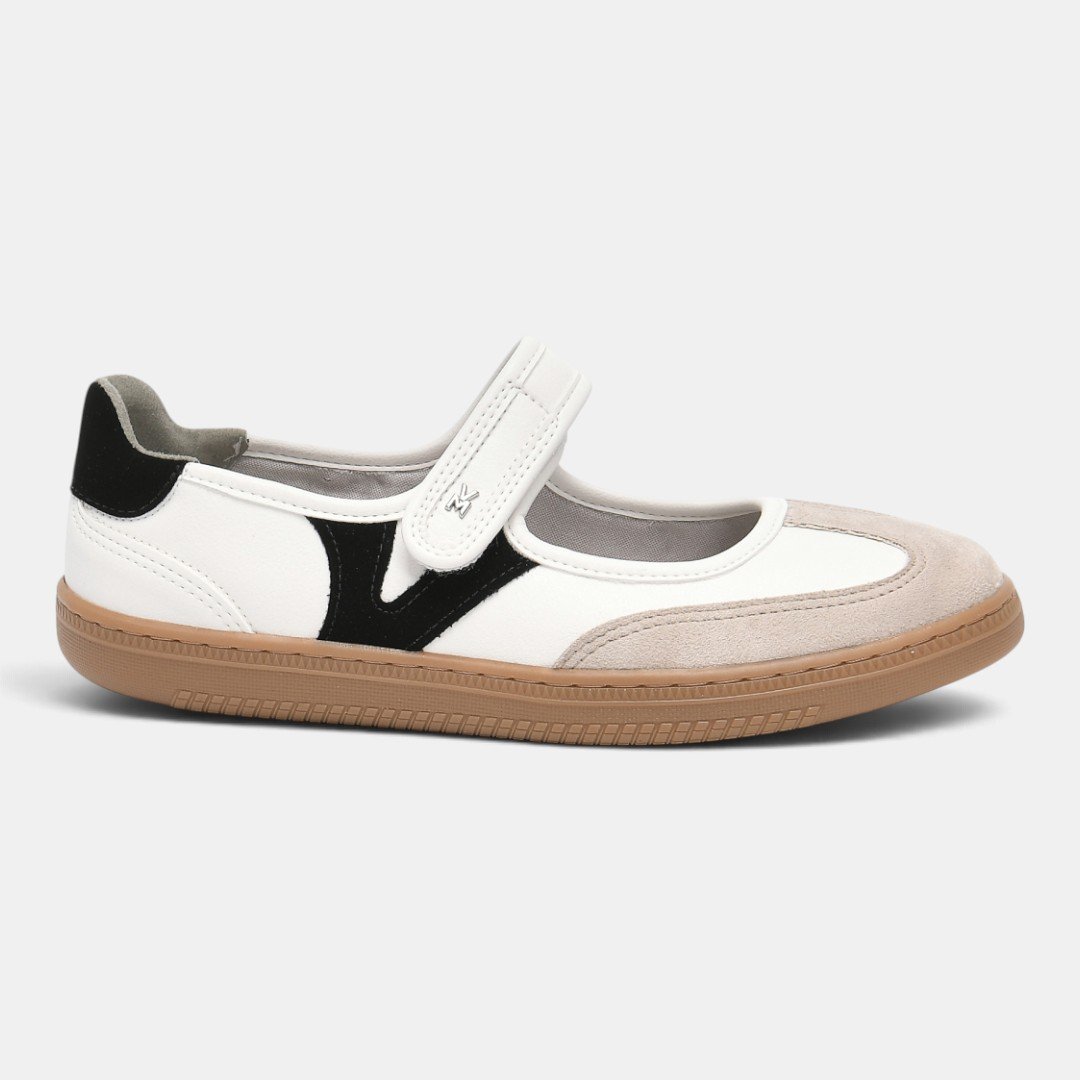 Tênis Via Marte Mary Jane Urban Trend Branco