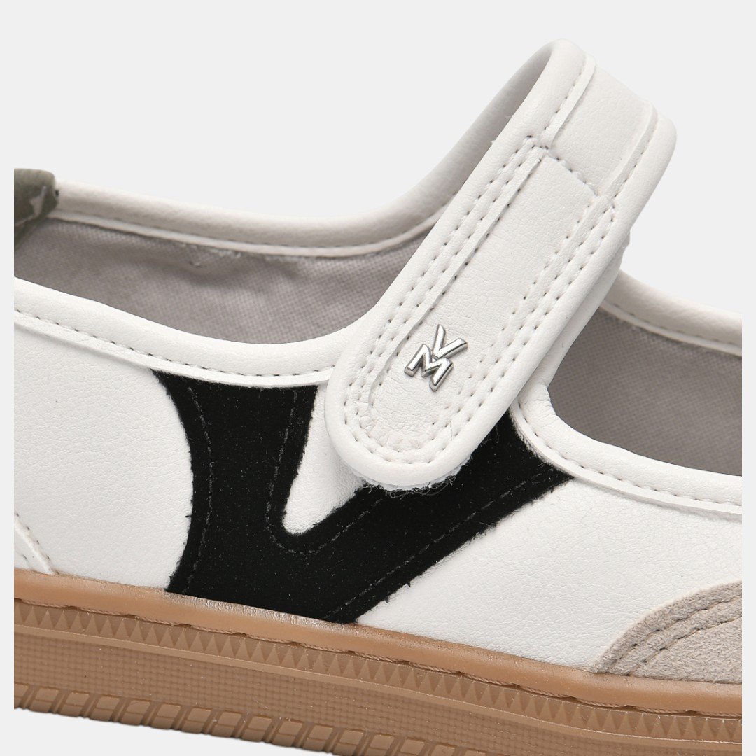 Tênis Via Marte Mary Jane Urban Trend Branco Branco 5