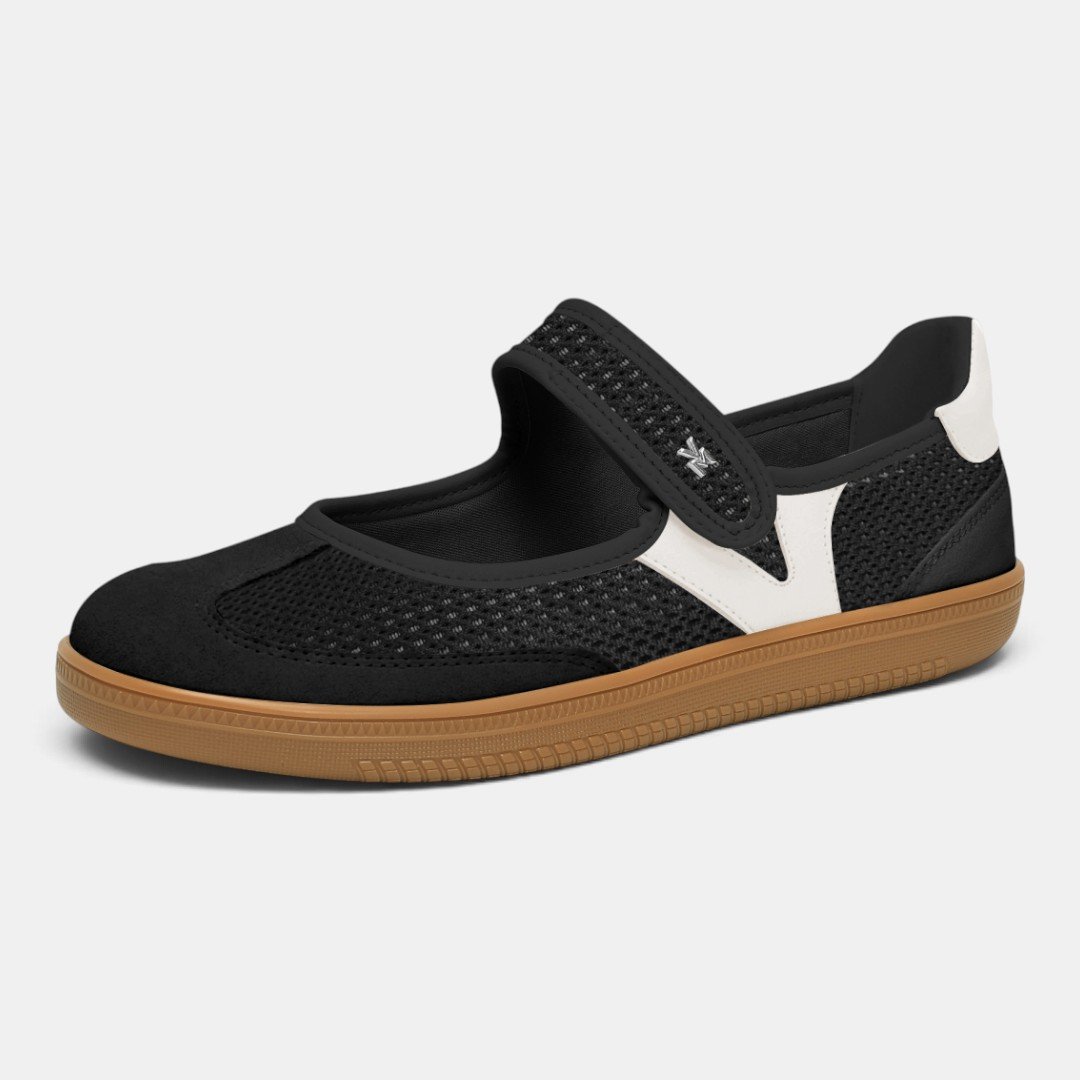 Tênis Via Marte Mary Jane Urban Trend Preto Preto 3