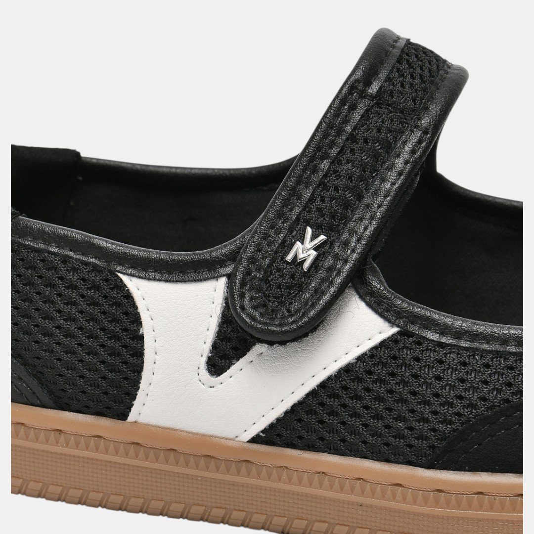 Tênis Via Marte Mary Jane Urban Trend Preto Preto 5