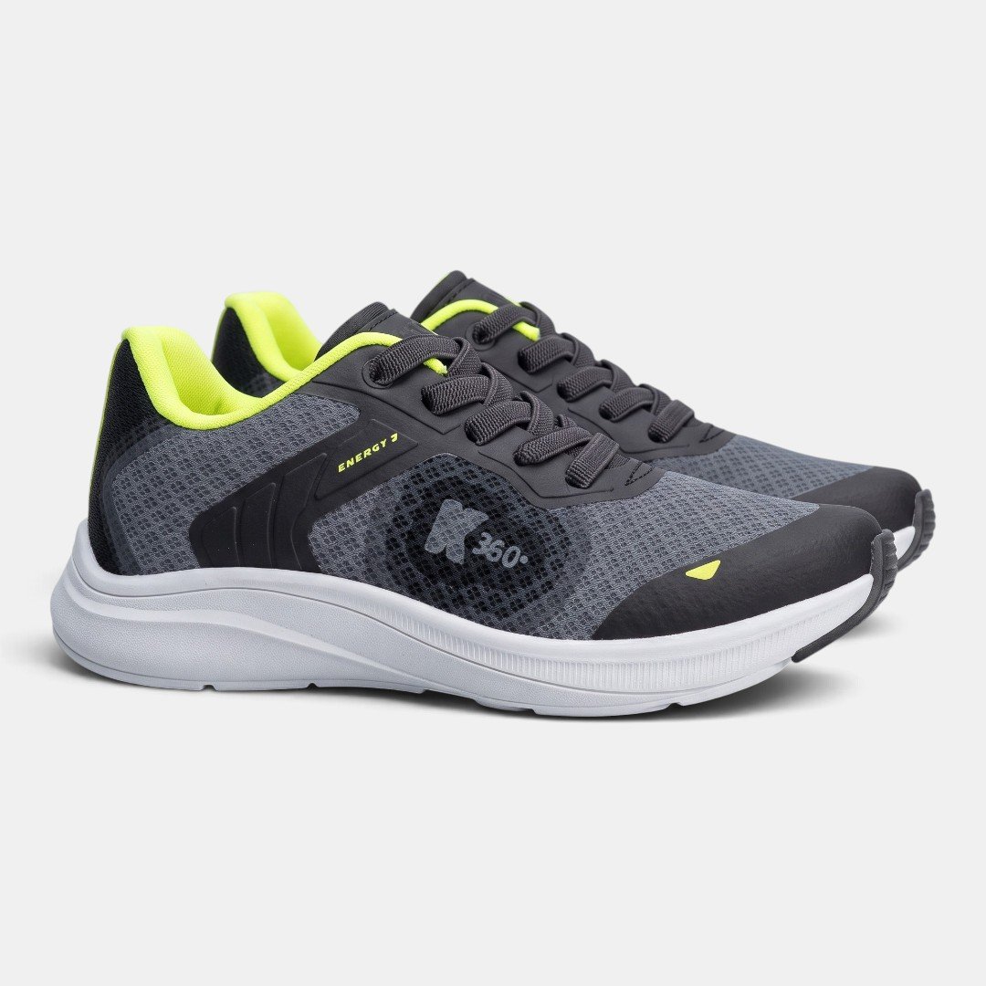 Tênis Infantil Kidy K360 Energy 2 Preto Preto 2