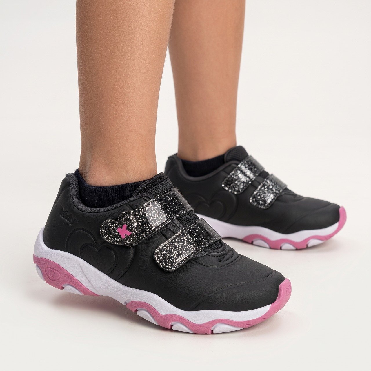 Tênis Infantil Kidy Play Respitec Com Kit Médica Preto Preto 3