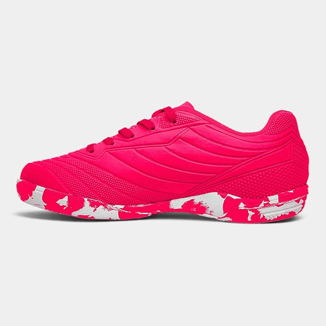 Chuteira Futsal Penalty Matis XXI Infantil Pink Rosa 3