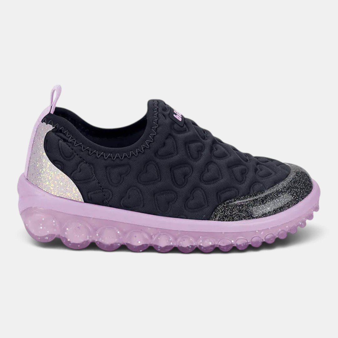 Tênis Infantil Bibi Roller 2.0 Azul Marinho com Lilás