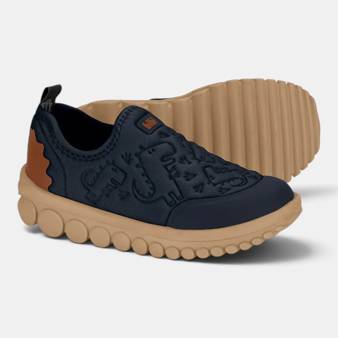 Tênis Infantil Bibi Roller 2.0 Azul de Dinossauro Azul 2