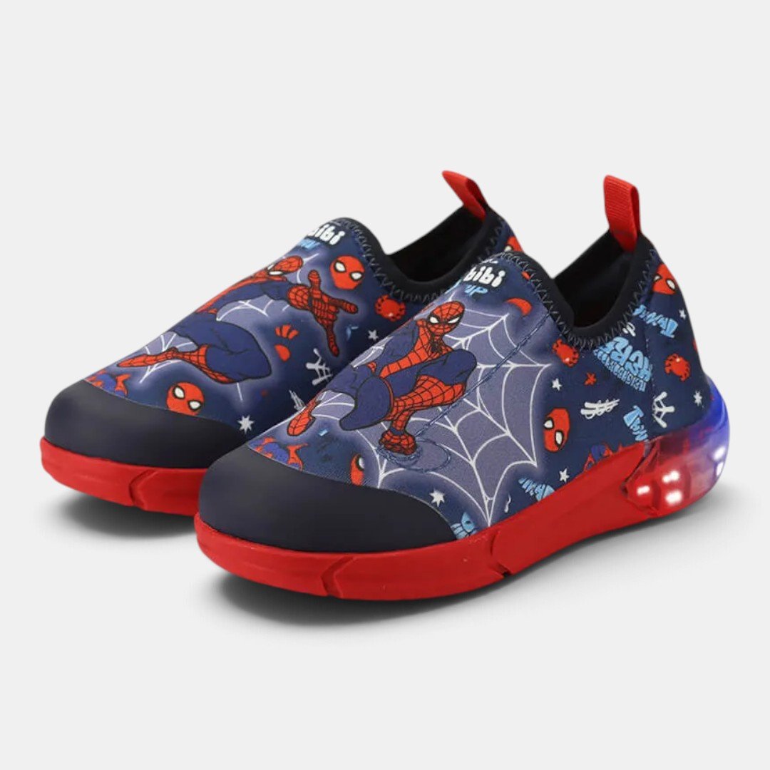 Tênis Infantil Bibi Space Do Homem-Aranha Azul 2