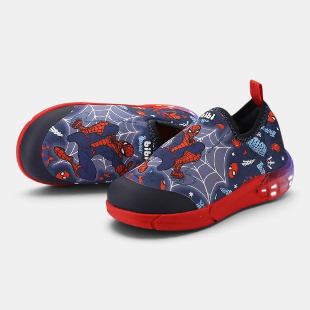 Tênis Infantil Bibi Space Do Homem-Aranha Azul 3