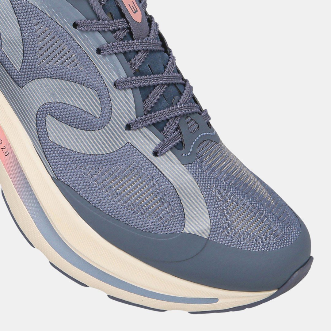 Tênis Olympikus Corre Vento 3 Azul Claro com Rosa Azul 7