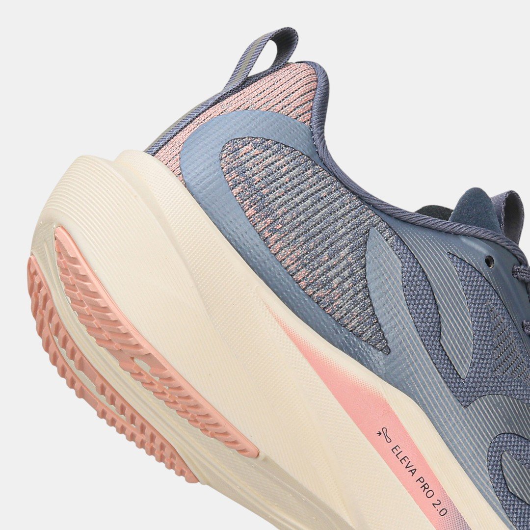 Tênis Olympikus Corre Vento 3 Azul Claro com Rosa Azul 8