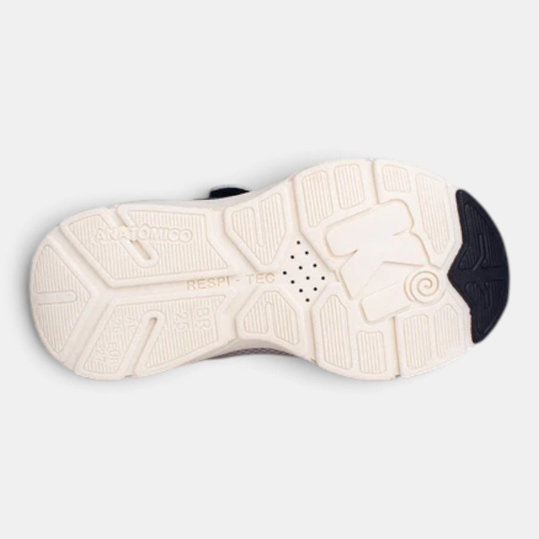 Tênis Infantil Menino Kidy Energy Baby Respitec Off White Branco 4