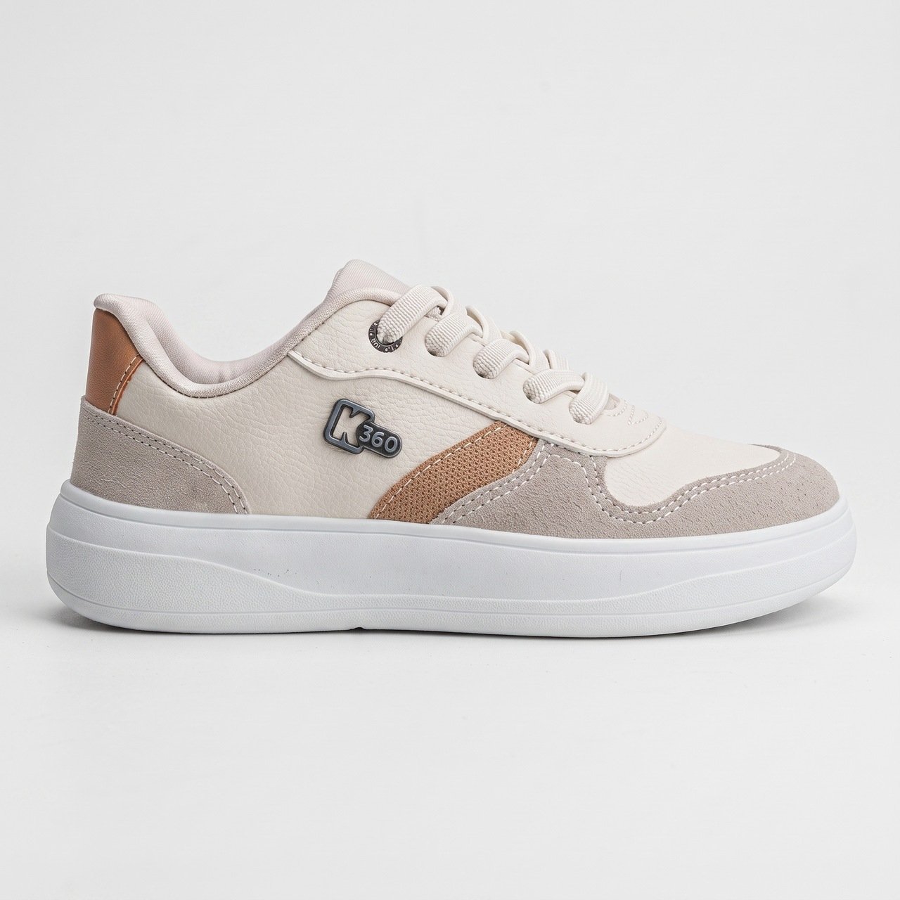 Tênis Infantil Kidy K360 Ultra Leve Casual Natural