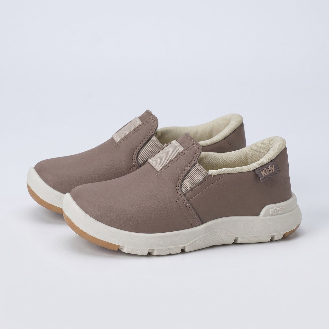 Tênis Bebê Kidy Mocassim Slip On Casual Marrom Marrom 2
