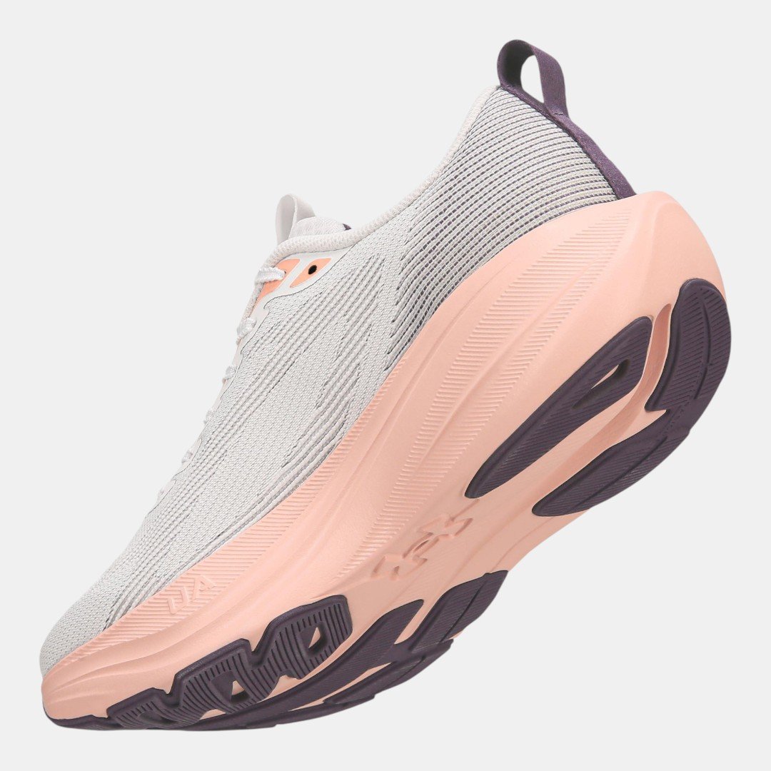 Tênis Under Armour Charged Endless Branco com Rosa Branco 6