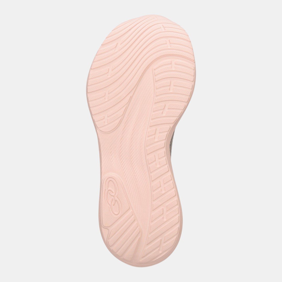 Tênis Olympikus Pluma Feminino Cinza com Rosa Cinza 5