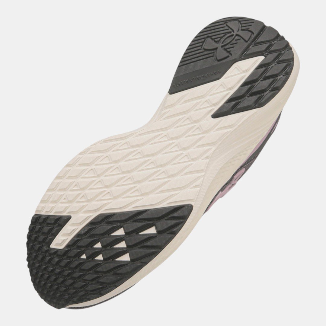 Tênis Under Armour Charged Wing 2 SE Grafite com Lilás Cinza 4