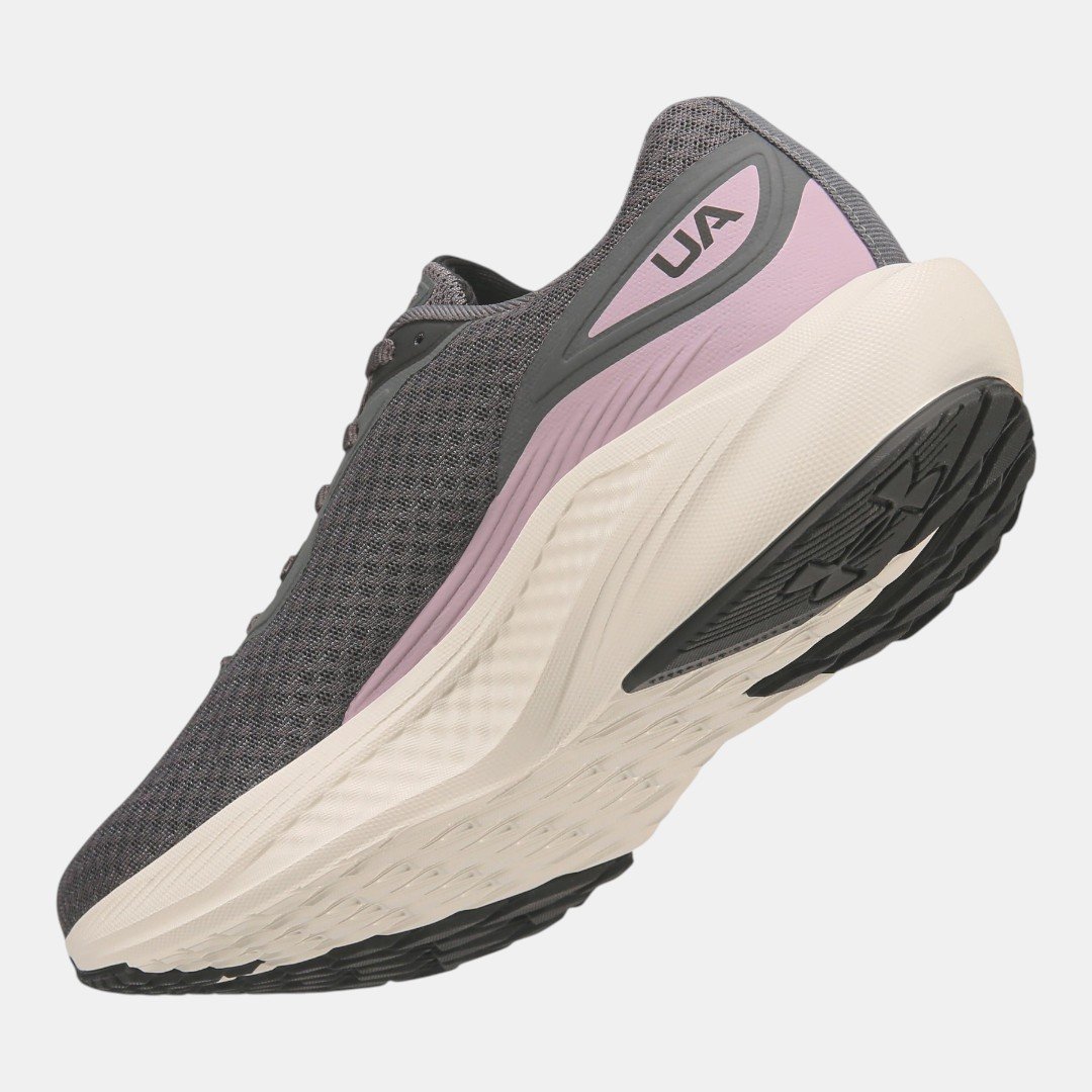 Tênis Under Armour Charged Wing 2 SE Grafite com Lilás Cinza 6