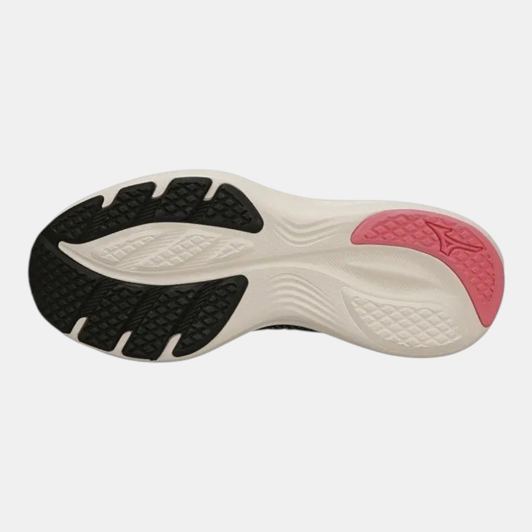 Tênis De Corrida Mizuno Virtue 2 Feminino Preto com Rosa Preto 3