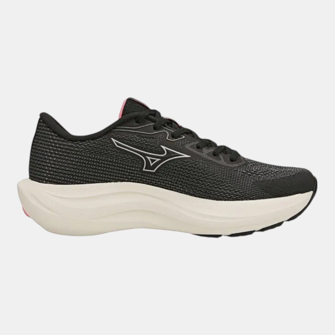 Tênis De Corrida Mizuno Virtue 2 Feminino Preto com Rosa Preto 4