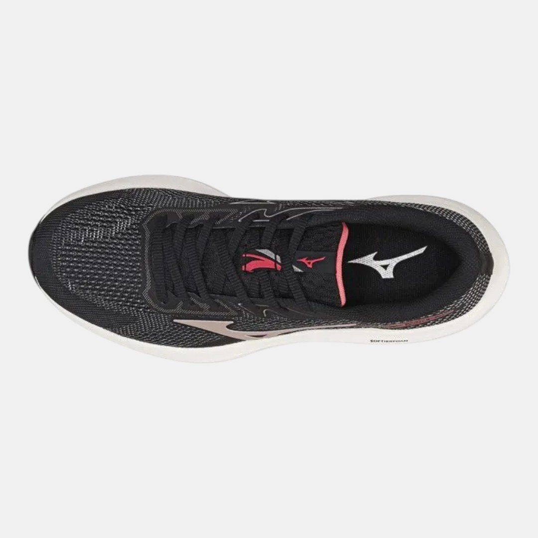 Tênis De Corrida Mizuno Virtue 2 Feminino Preto com Rosa Preto 5