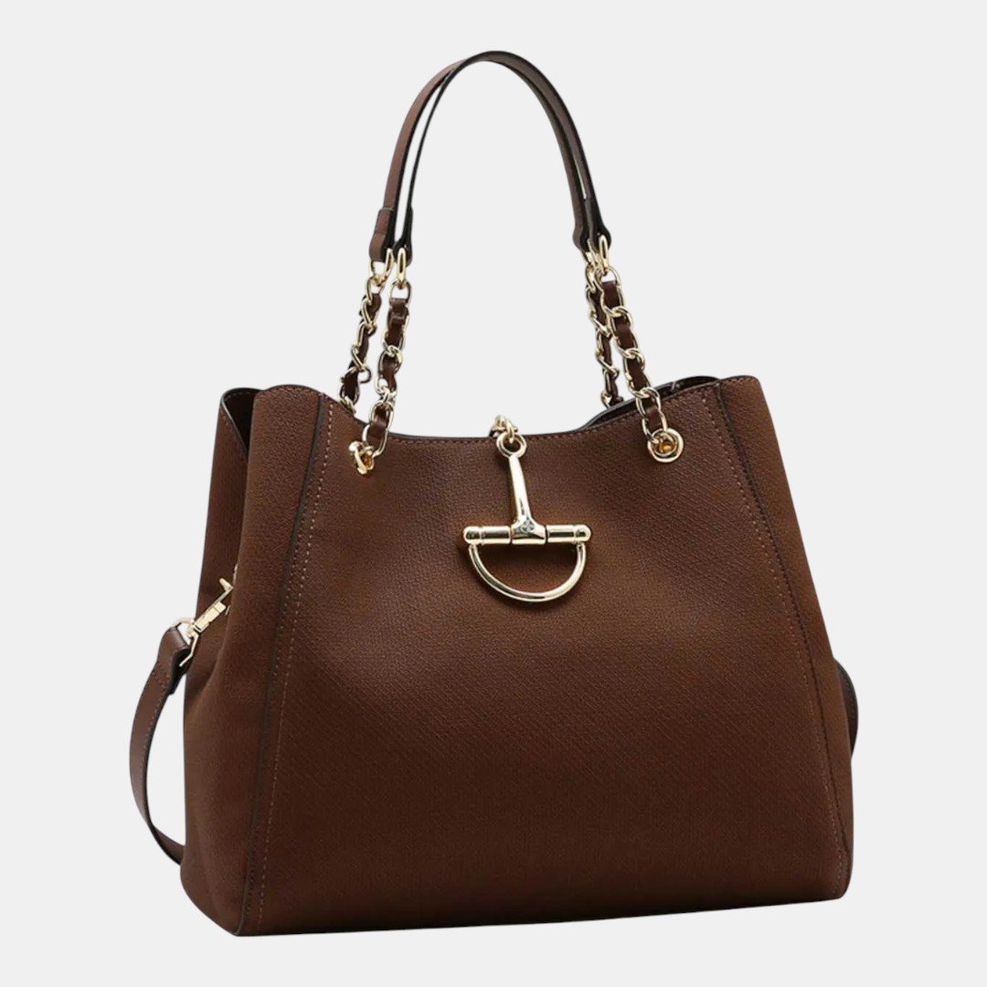 Bolsa Feminina Chenson Mão Contemporâneo Café