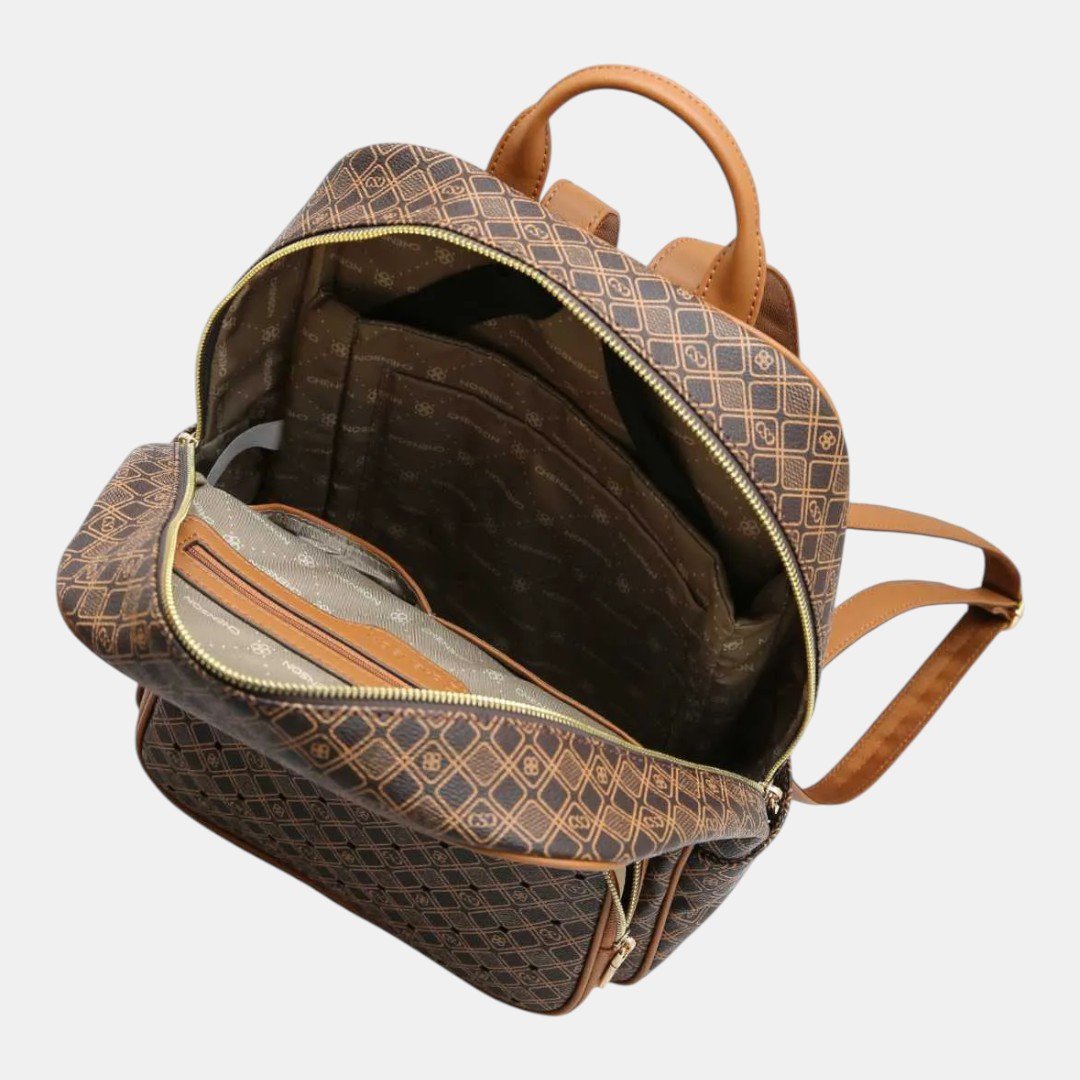 Mochila Feminina Chenson New Cristal Café Marrom 4