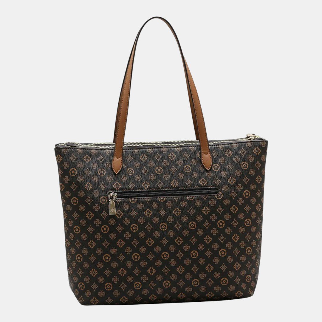 Bolsa Feminina Chenson Ombro Classic Monograma Café Marrom 2
