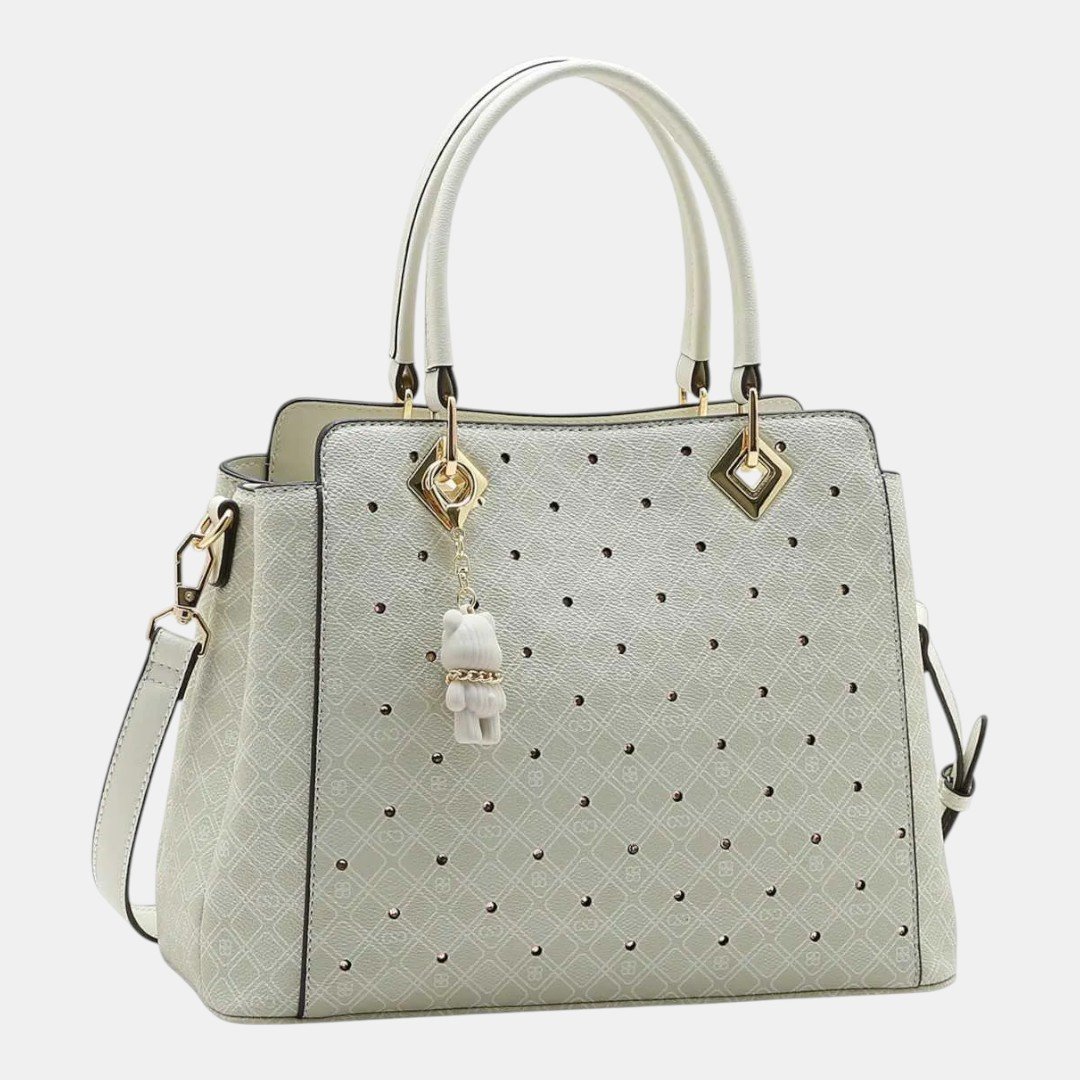 Bolsa Feminina Chenson Mão New Cristal Off White