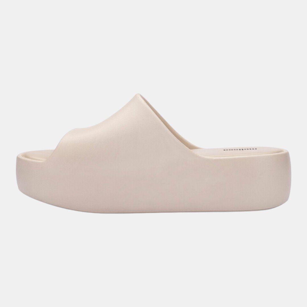 Tamanco Melissa Free Platform Slide Bege Bege 4