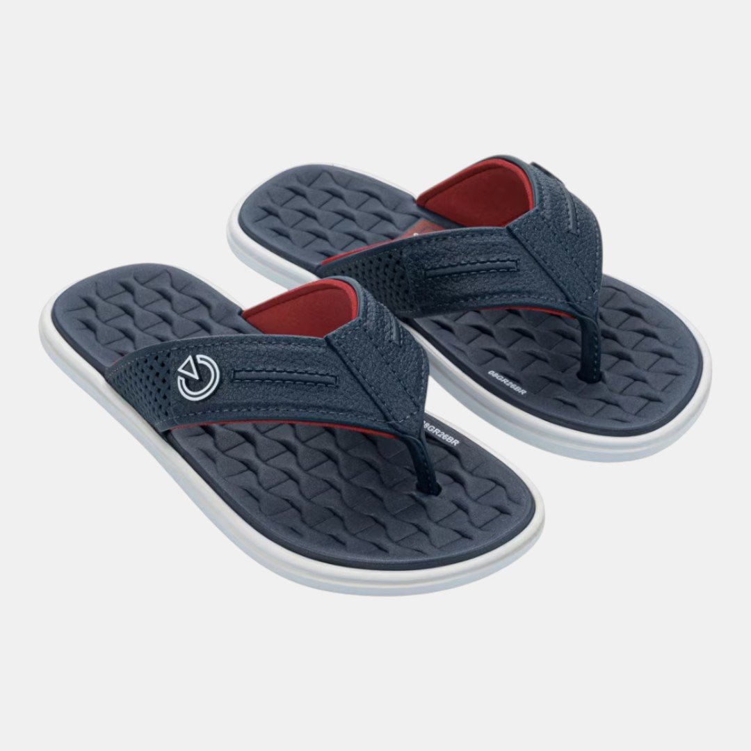 Chinelo Infantil Cartago Malta VIII Azul Branco 3