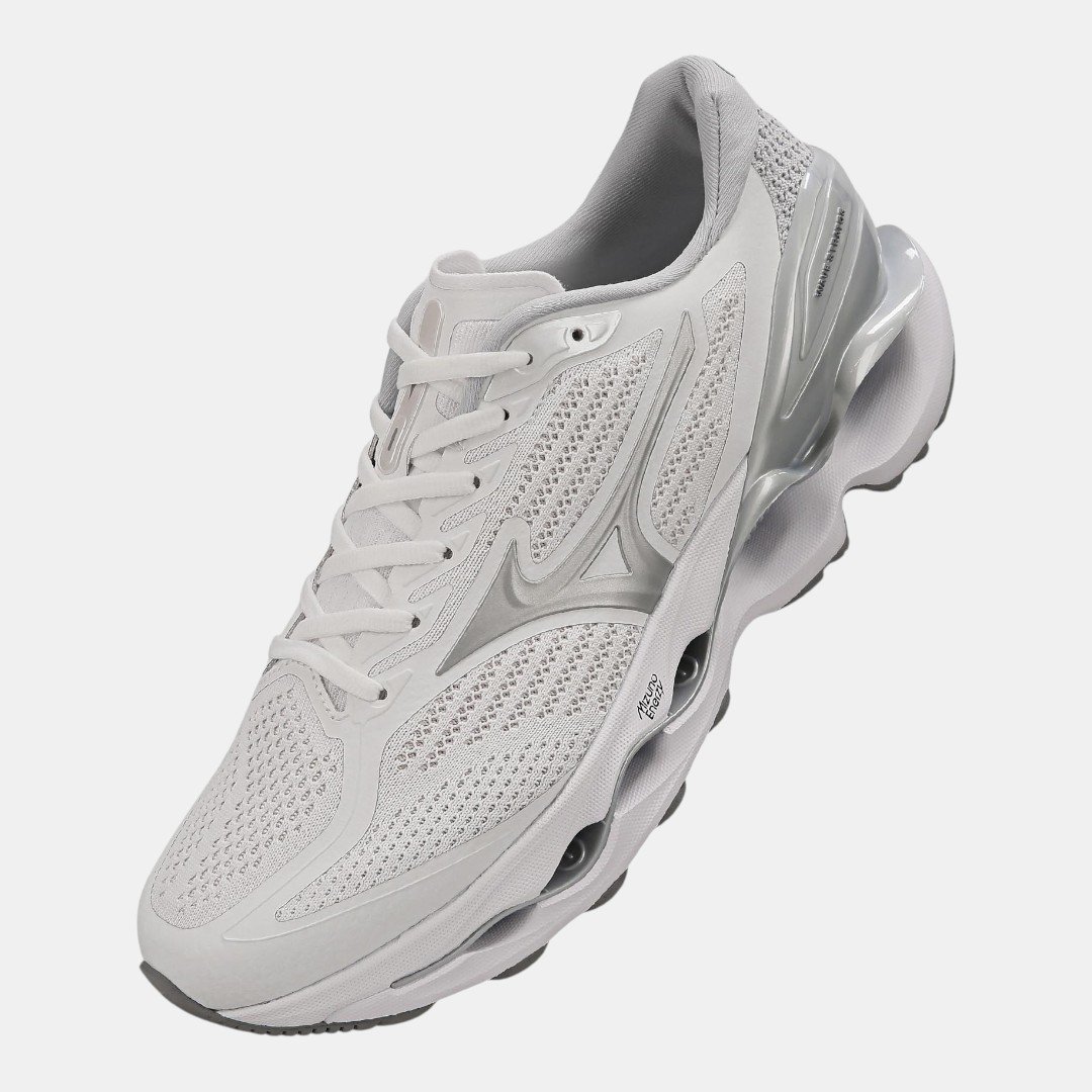 Tênis Mizuno Wave Stratos 4 Branco Branco 2