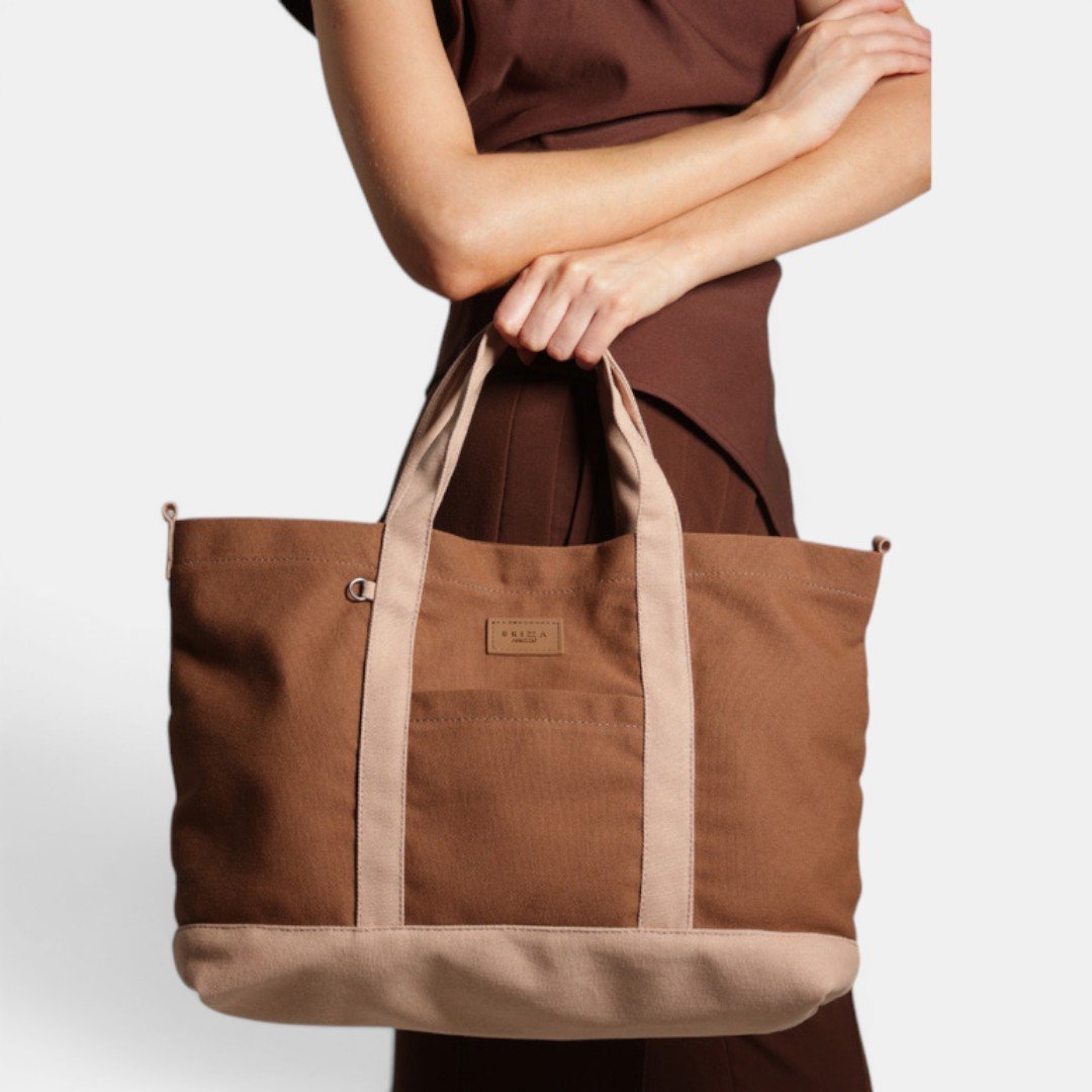 Bolsa Arezzo Brizza Shopper Feminina Marrom Camel 2